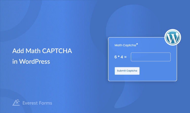 How to Use Math CAPTCHA in WordPress Contact Forms?