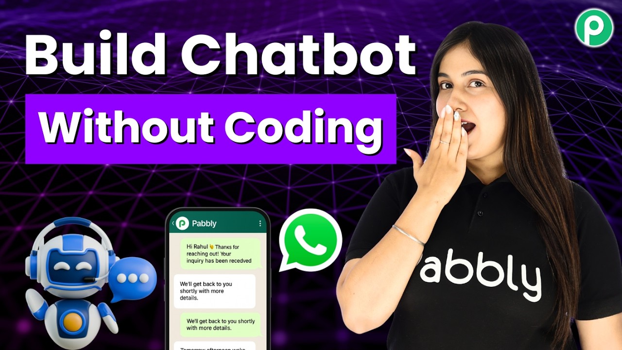 Build No-Code WhatsApp AI Agent using Pabbly Chatflow | Smart Auto Reply Bot