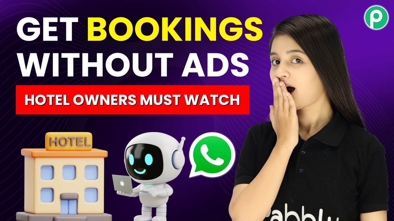 Get More Bookings Without Ads Using WhatsApp AI (Hotel Owners Must Watch)