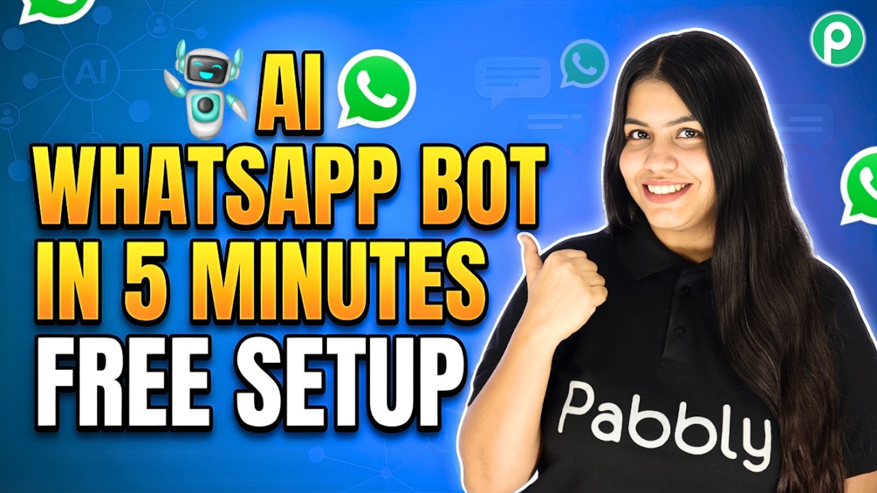 How to Build a Free AI WhatsApp Chatbot in 5 Minutes