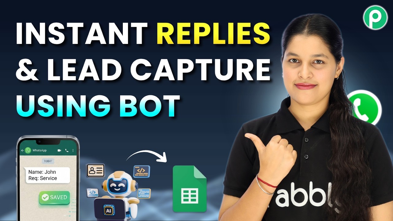 WhatsApp Chatbot to Capture Customer Details and Reply Instantly