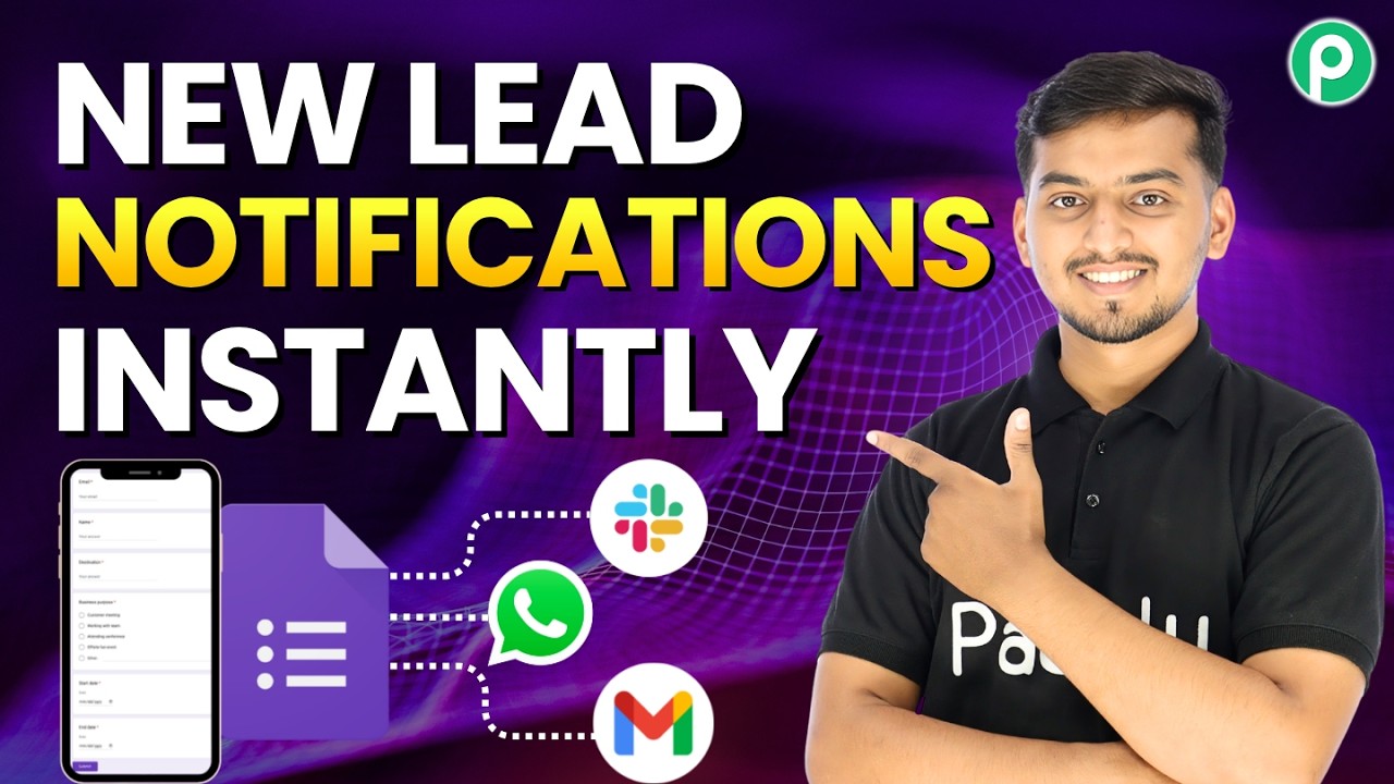 Instantly Notify Your Sales Team About New Leads ⚡