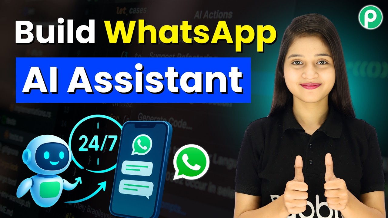 Build Your Own WhatsApp AI Assistant (Full Tutorial) 🚀
