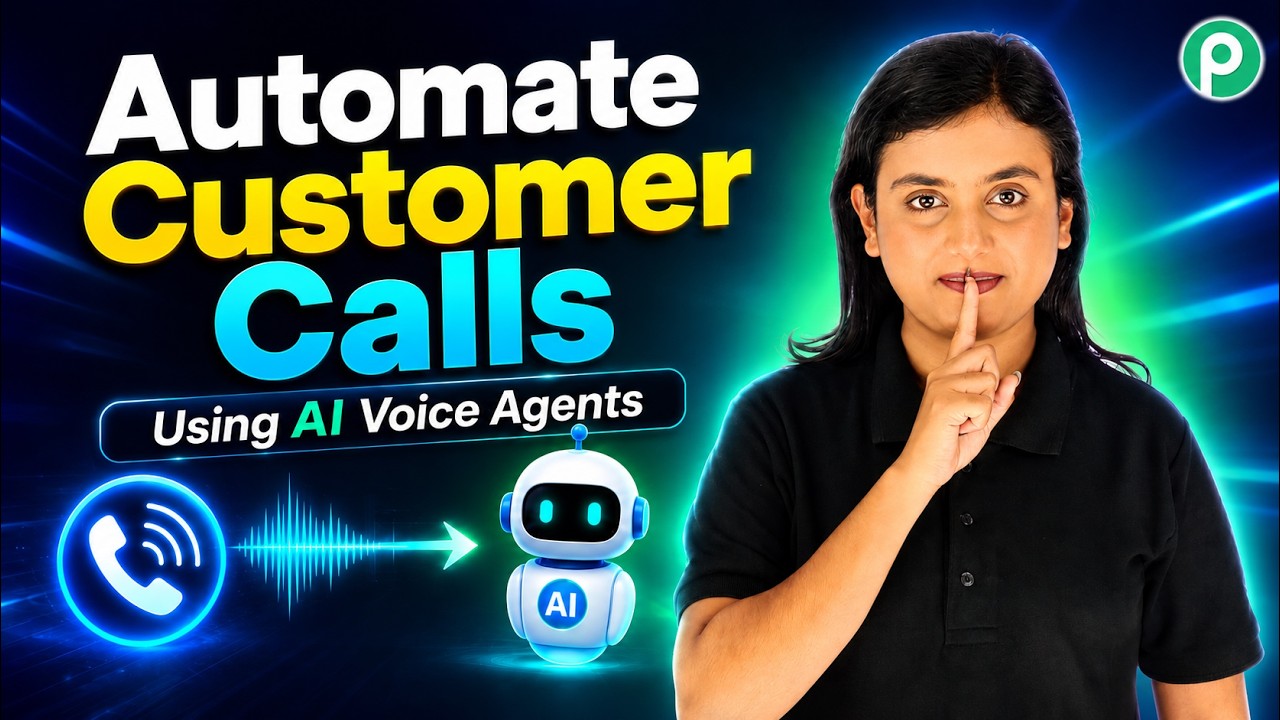 Automate Customer Calls Using AI Voice Agents