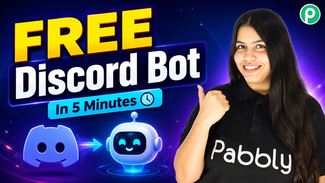 Build a Discord Bot for Free in 5 Minutes