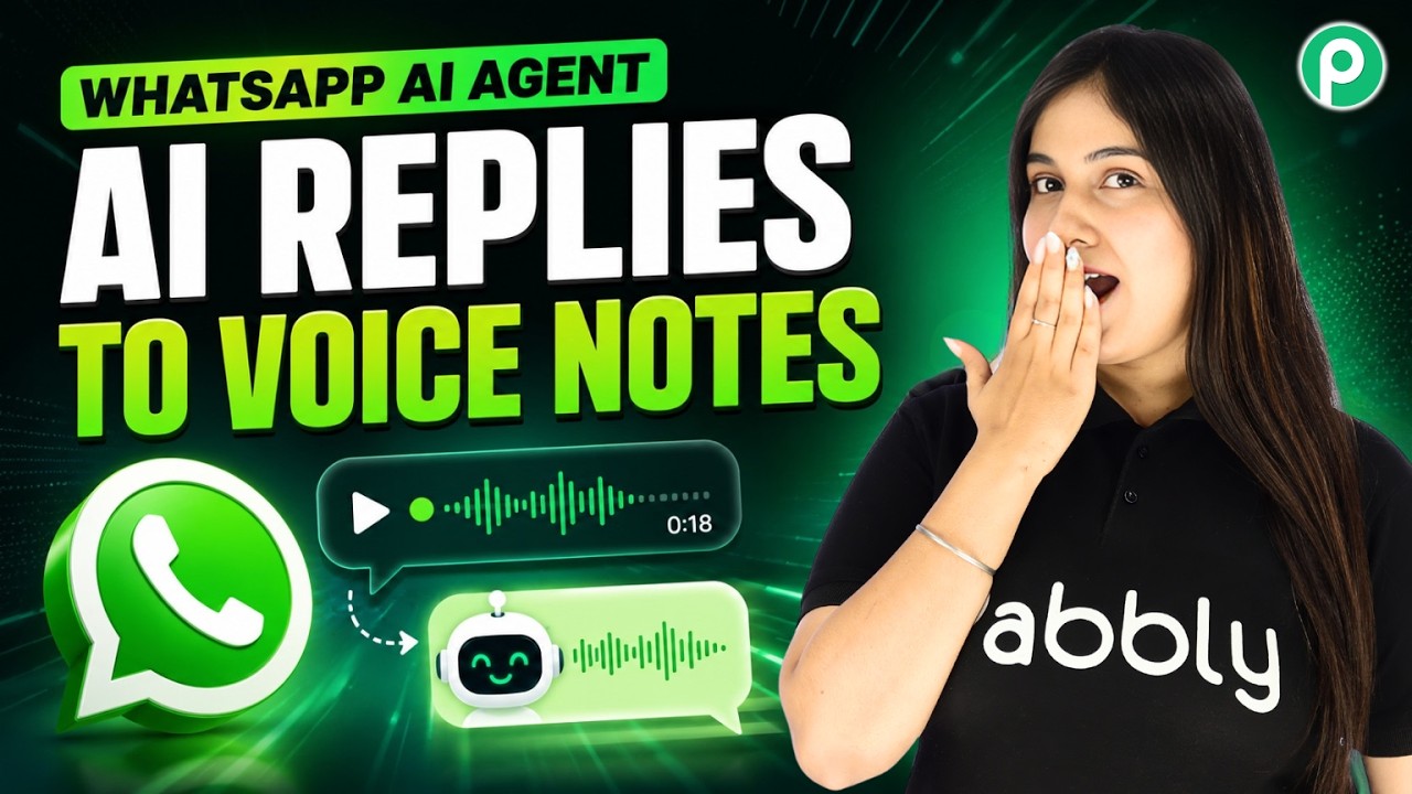 Build a WhatsApp AI Agent That Replies to Voice Notes