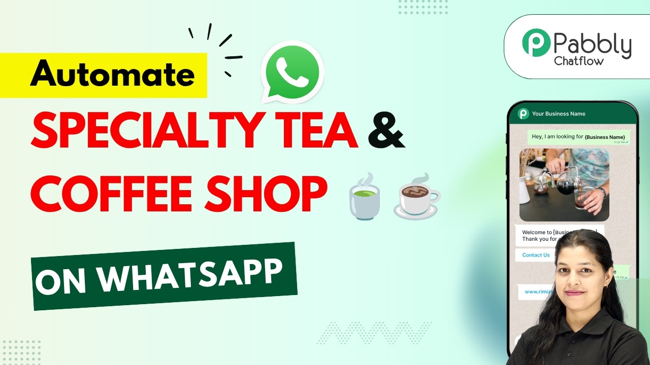 WhatsApp Chatbot for Your Specialty Tea & Coffee Shop 🍵☕