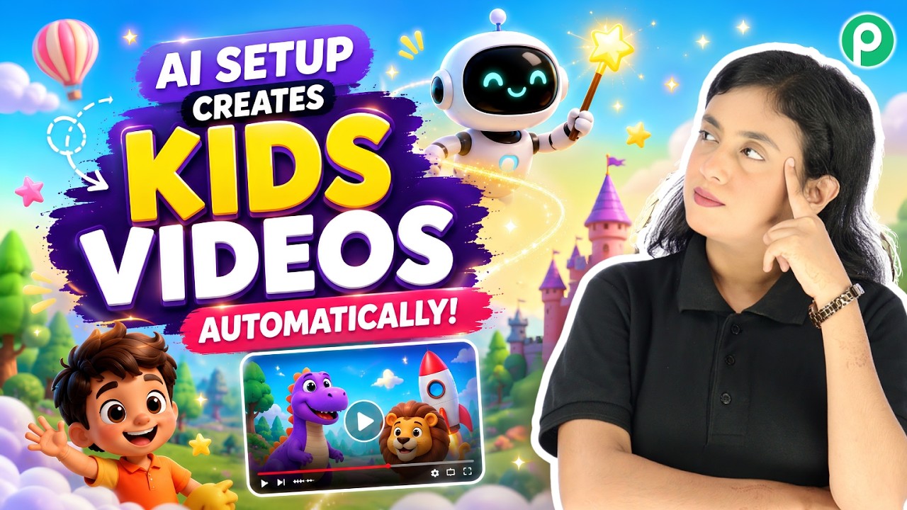 Build an AI Setup That Creates Kids’ Animated Videos Automatically