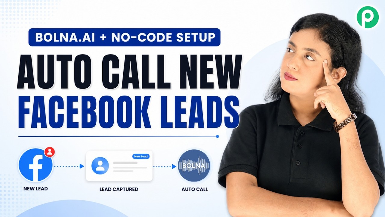 Automatically Call New Facebook Leads with Bolna.ai | No-Code Setup